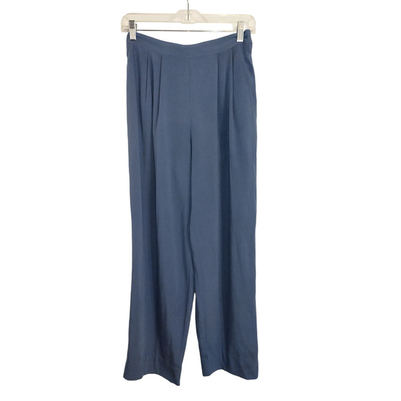 Toni Garment for CC Magic Womens High-rise Pull-on Trouser Blue Sz 8 - Picture 1 of 7